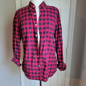 J. Crew Plaid Button Down Shirt